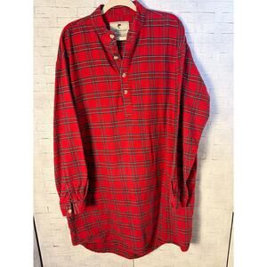 Lee Valley Ireland flannel night shirt men’s cozycore plaid tartan classic  ￼￼
